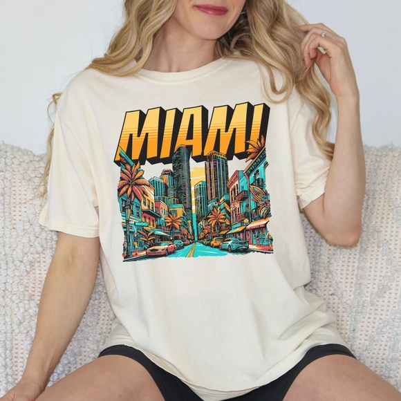 Miami T-shirt - Picture 1 of 3